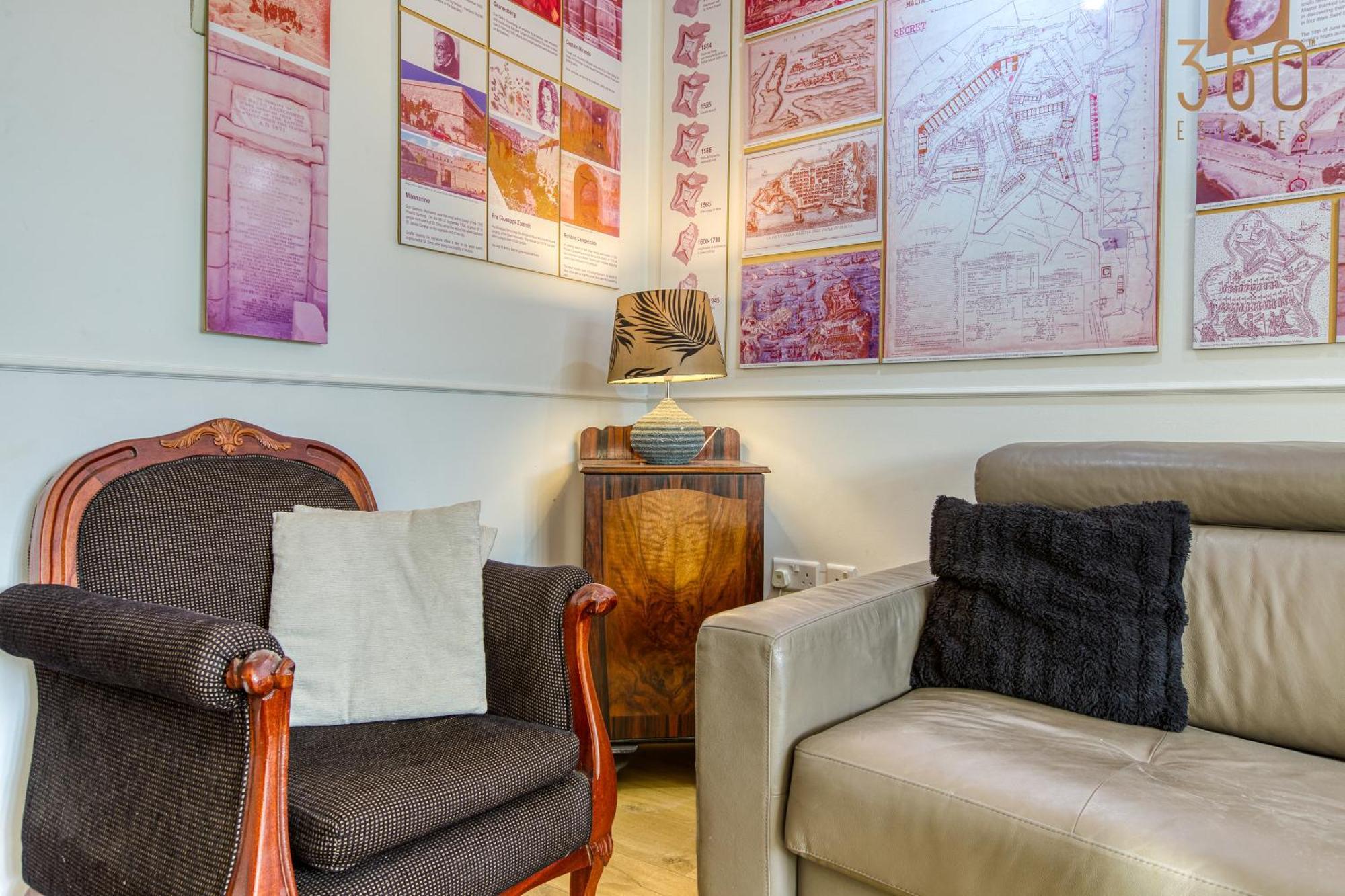 Comfortable 1Br Home With Maltese Balcony In Valletta By 360 Estates Екстер'єр фото